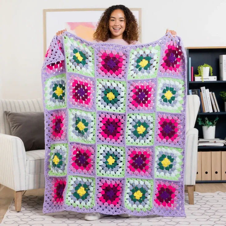 Image for Fair and Square Crochet Blanket