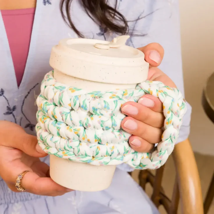 Image for Crochet Cup Cozy Posy