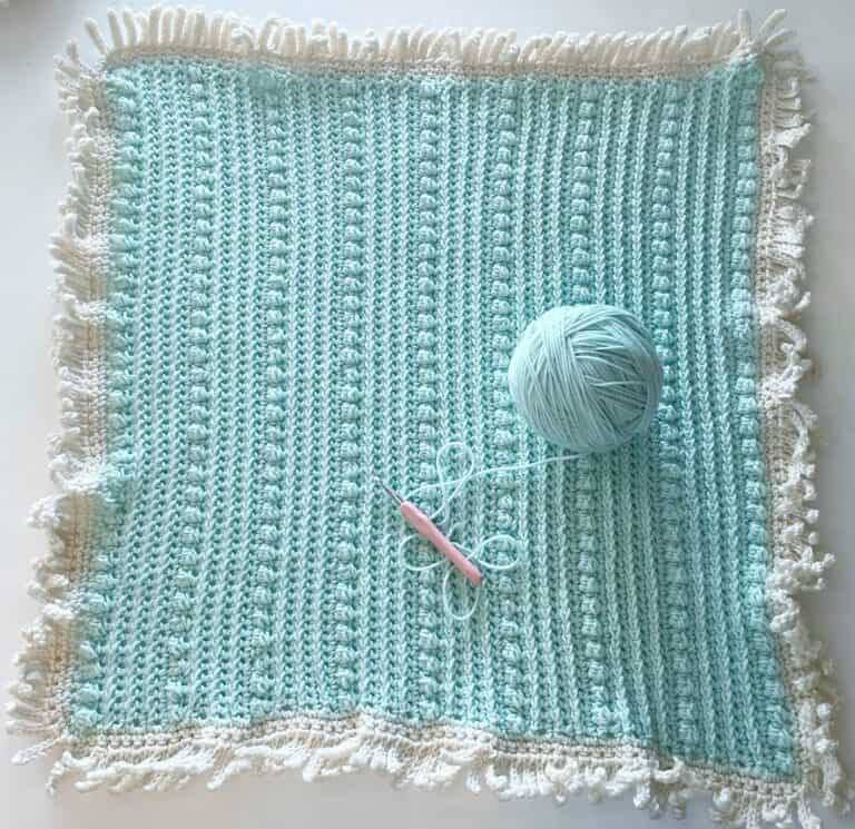 Crochet Baby Berry Ridge Blanket - Daisy Farm Crafts