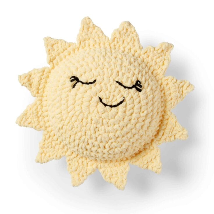 Image for Bernat Sunshine Crochet Pillow