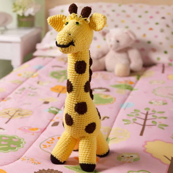 Image for Red Heart Love My Giraffe Toy