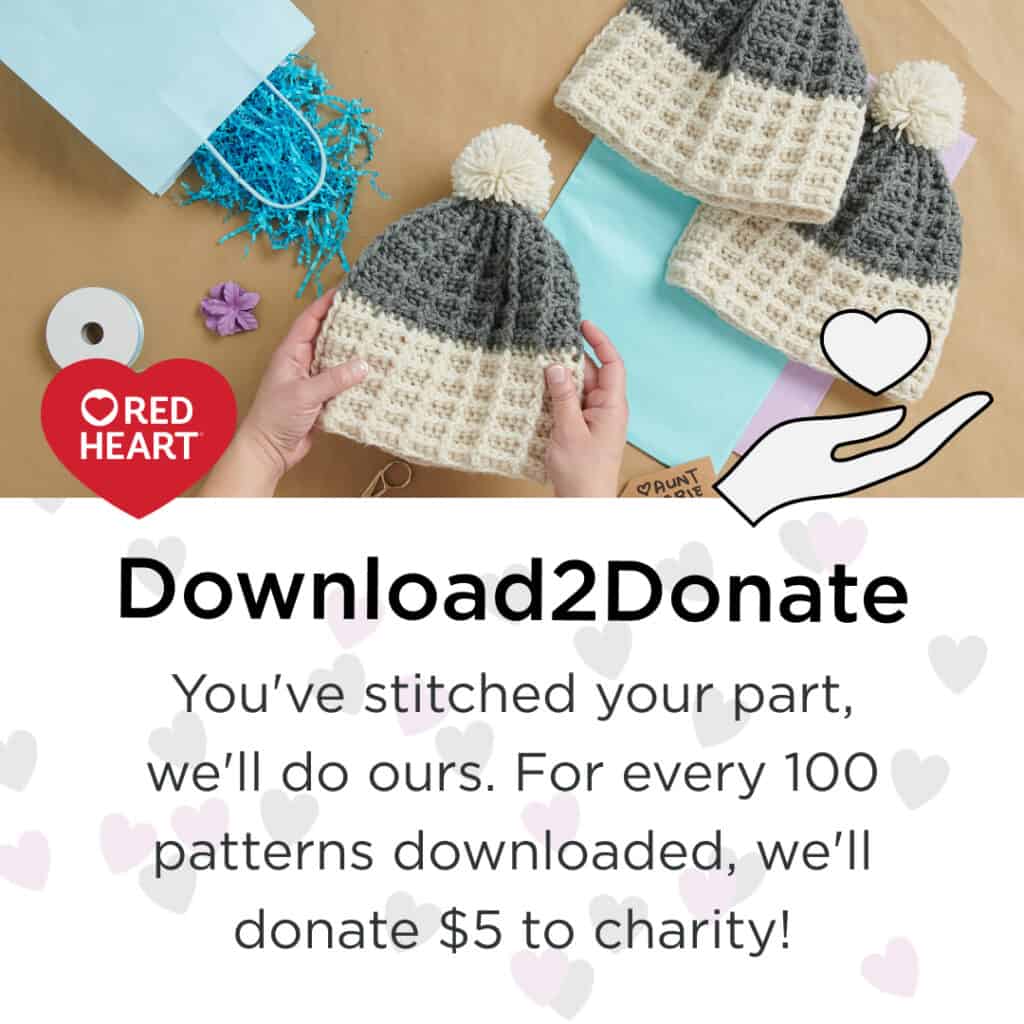 Yarnspirations Download2Donate Pattern Roundup Daisy Farm Crafts Nouvelles Du Monde