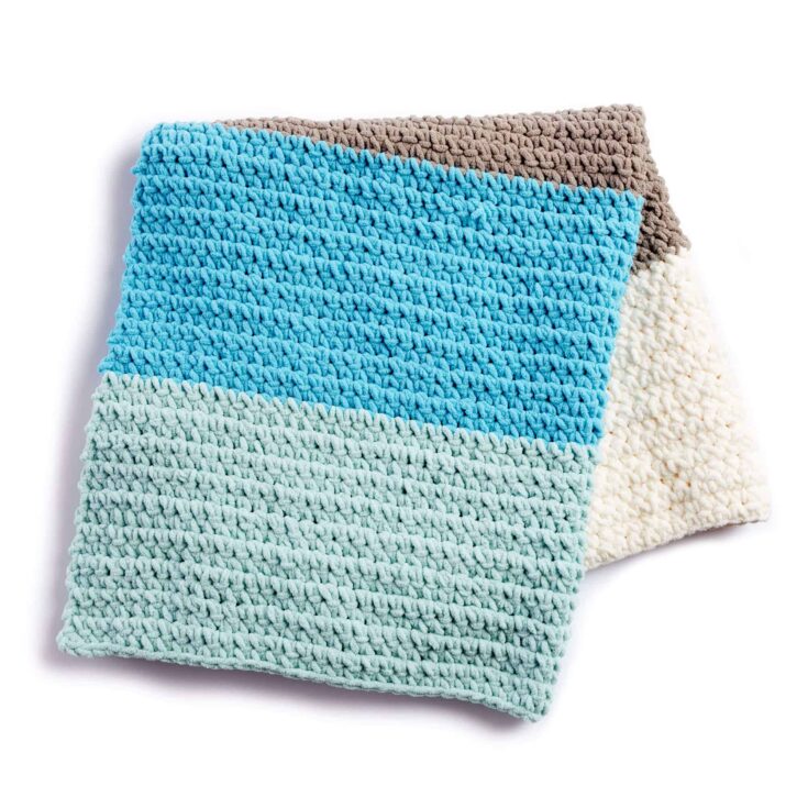 Image for Bernat Colorblock Crochet Blanket