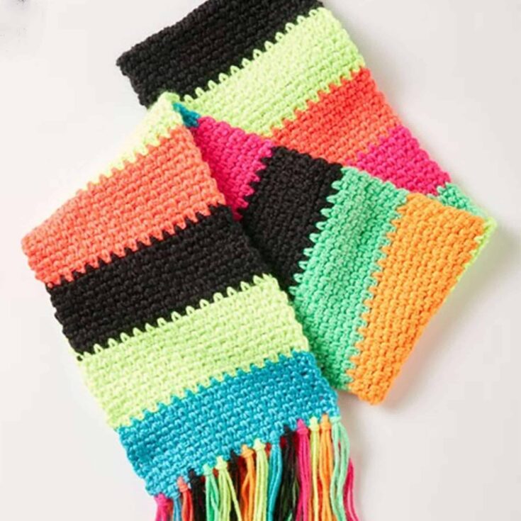 Image for Caron Crochet Mood Scarf | Yarnspirations