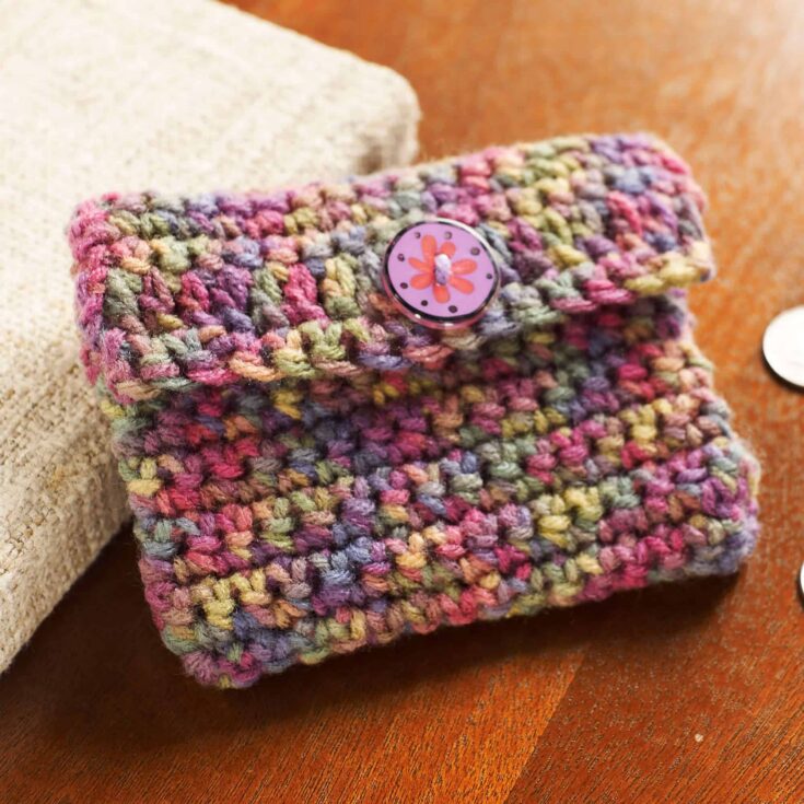 Image for Red Heart Crochet Change Purse | Yarnspirations