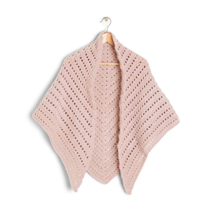 Image for Red Heart Easy Crochet Triangle Shawl