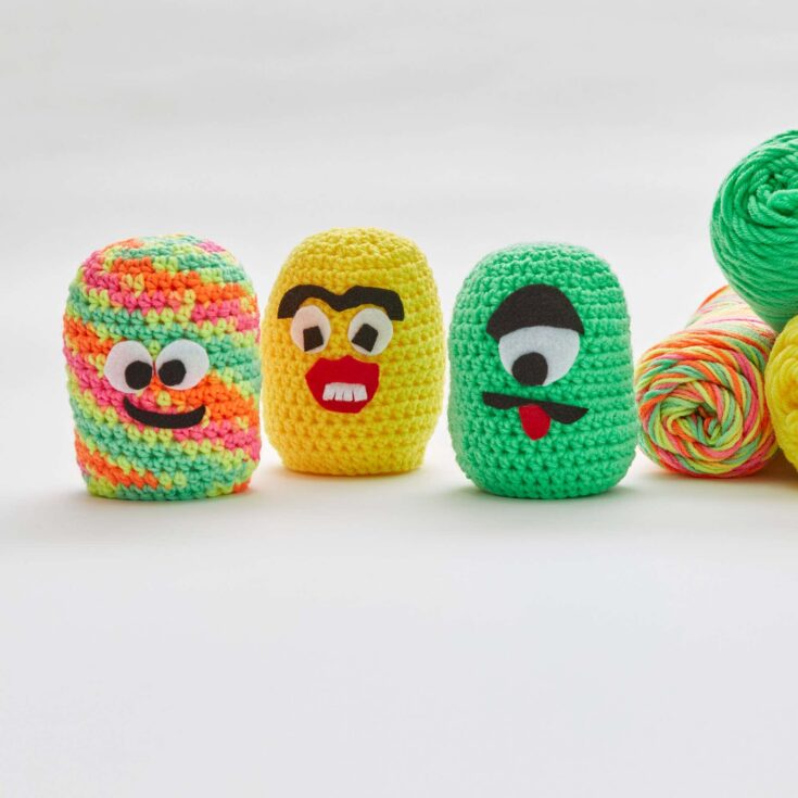 Image for Red Heart Beginner Crochet Little Monsters
