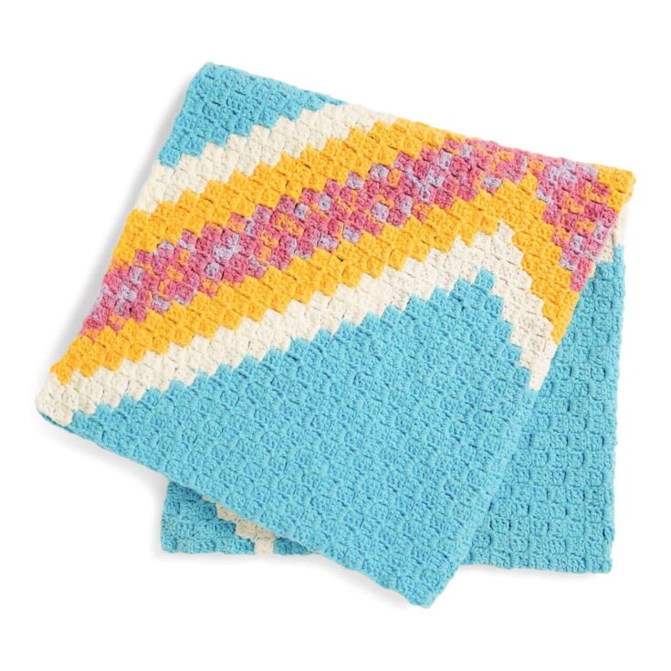 Image for Bernat Crochet Corner To Corner Lightning Strikes Blanket