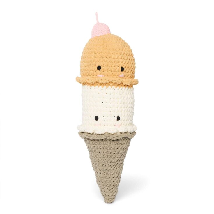 Image for Bernat Crochet Ice Cream Cone Toy | Yarnspirations