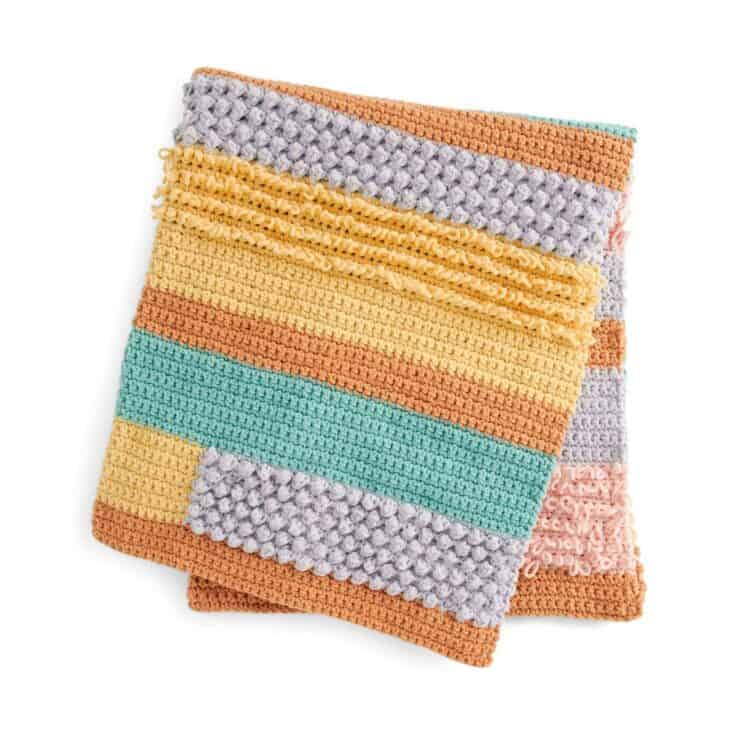 Image for Bernat Bobbly Bauhaus Inspired Crochet Blanket from Yarnspirations