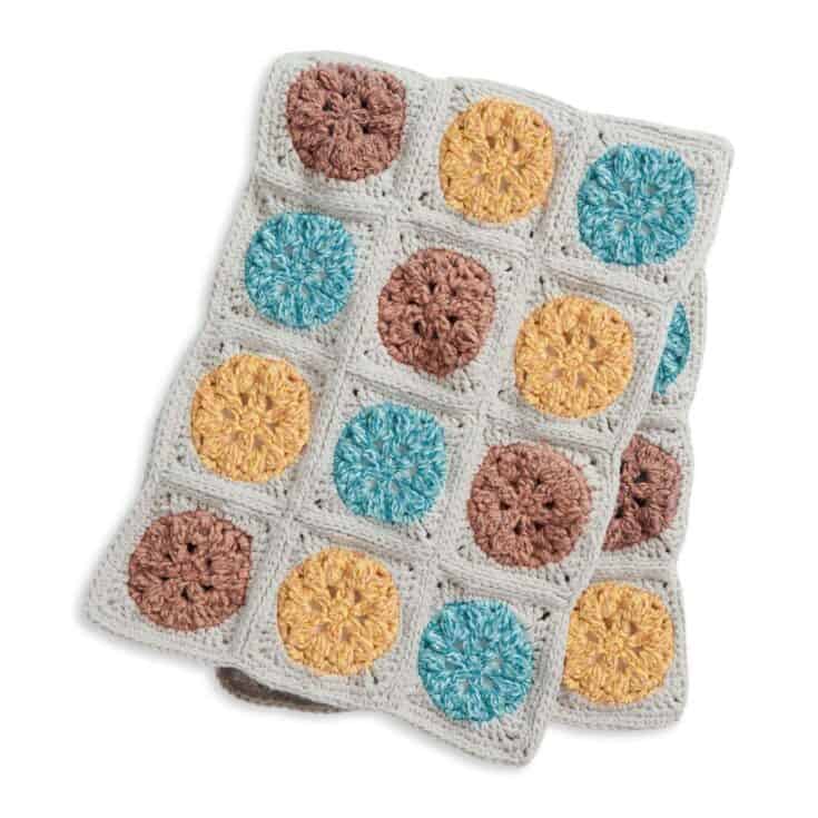 Image for Bernat Circle of Friends Crochet Blanket from Yarnspirations