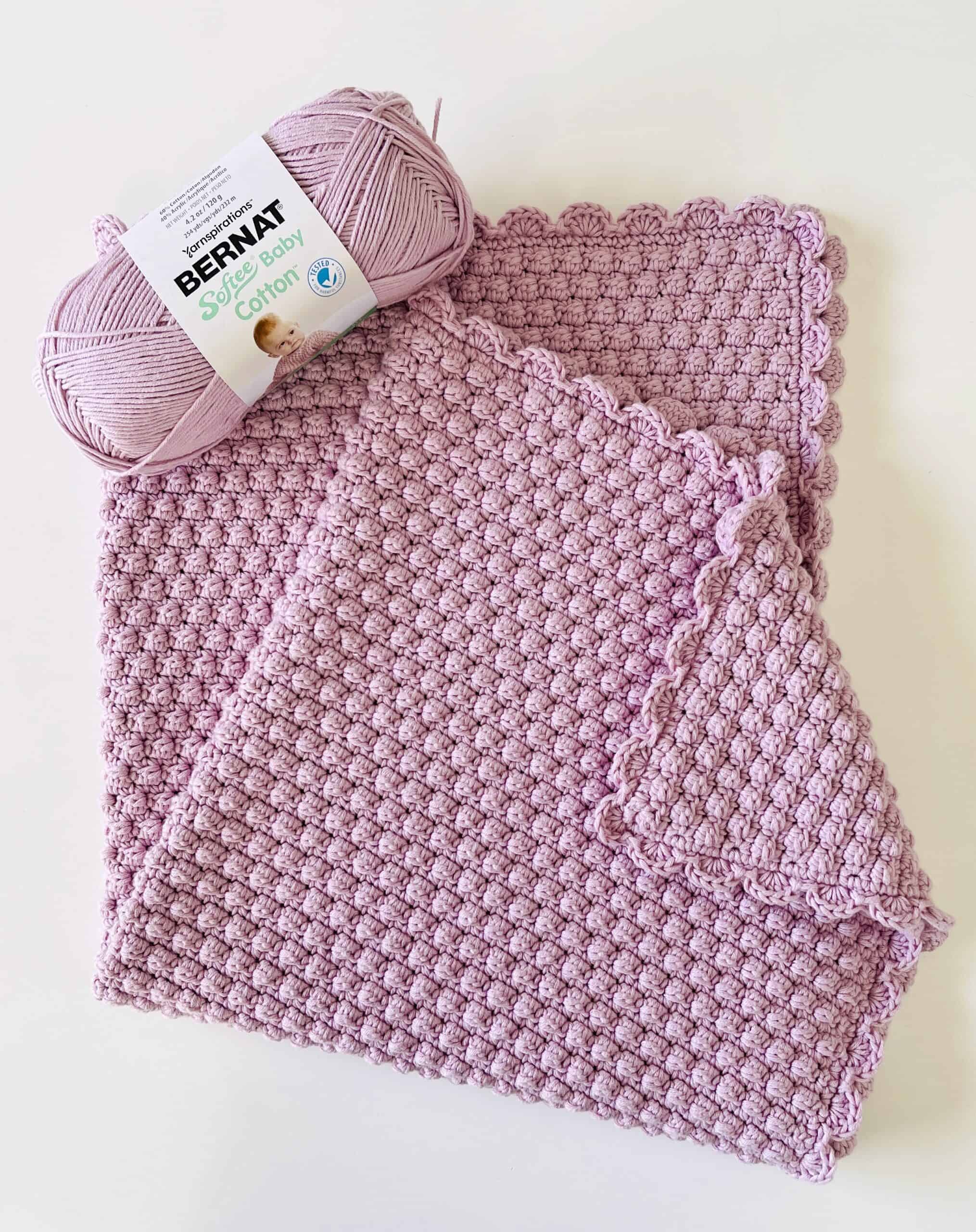 Crochet Cozy Lines Bernat Blanket - Daisy Farm Crafts