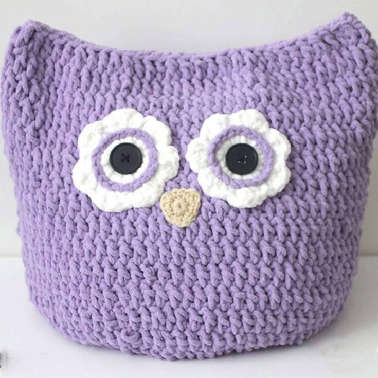Image for Bernat Oversized Owl Pillow To Crochet