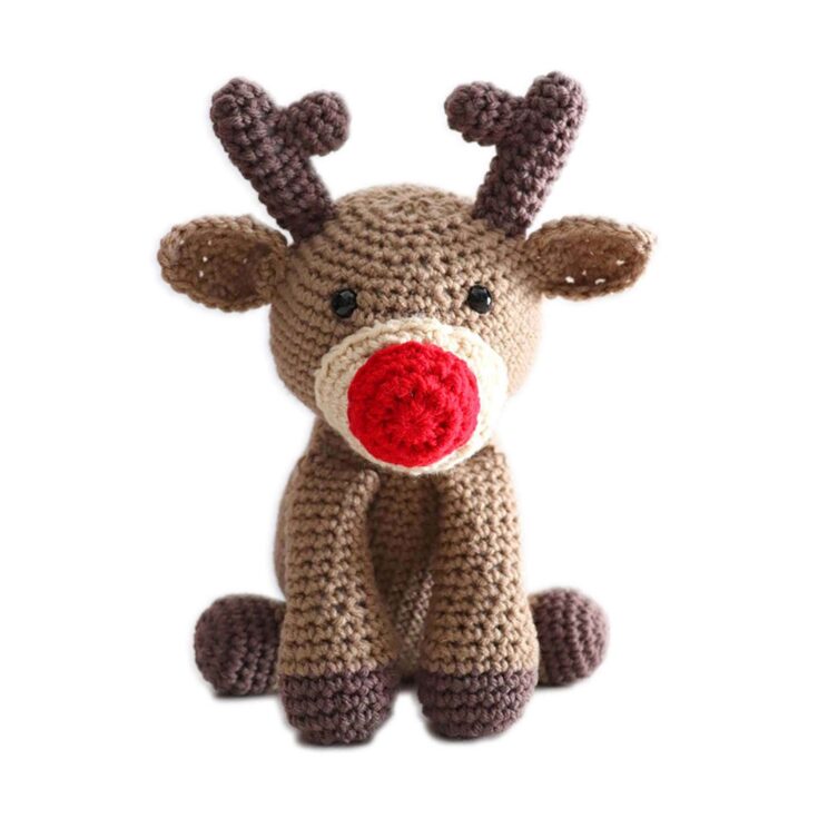 Image for Bernat Crochet Reindeer Stuffie | Yarnspirations