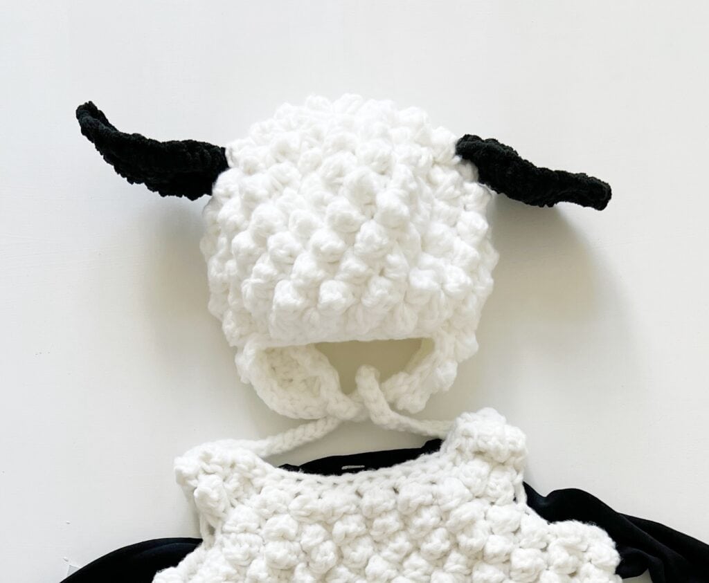 Crochet Sheep Hat