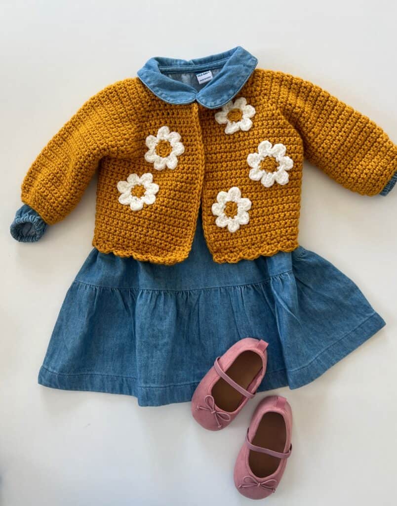 crochet sweater outfit