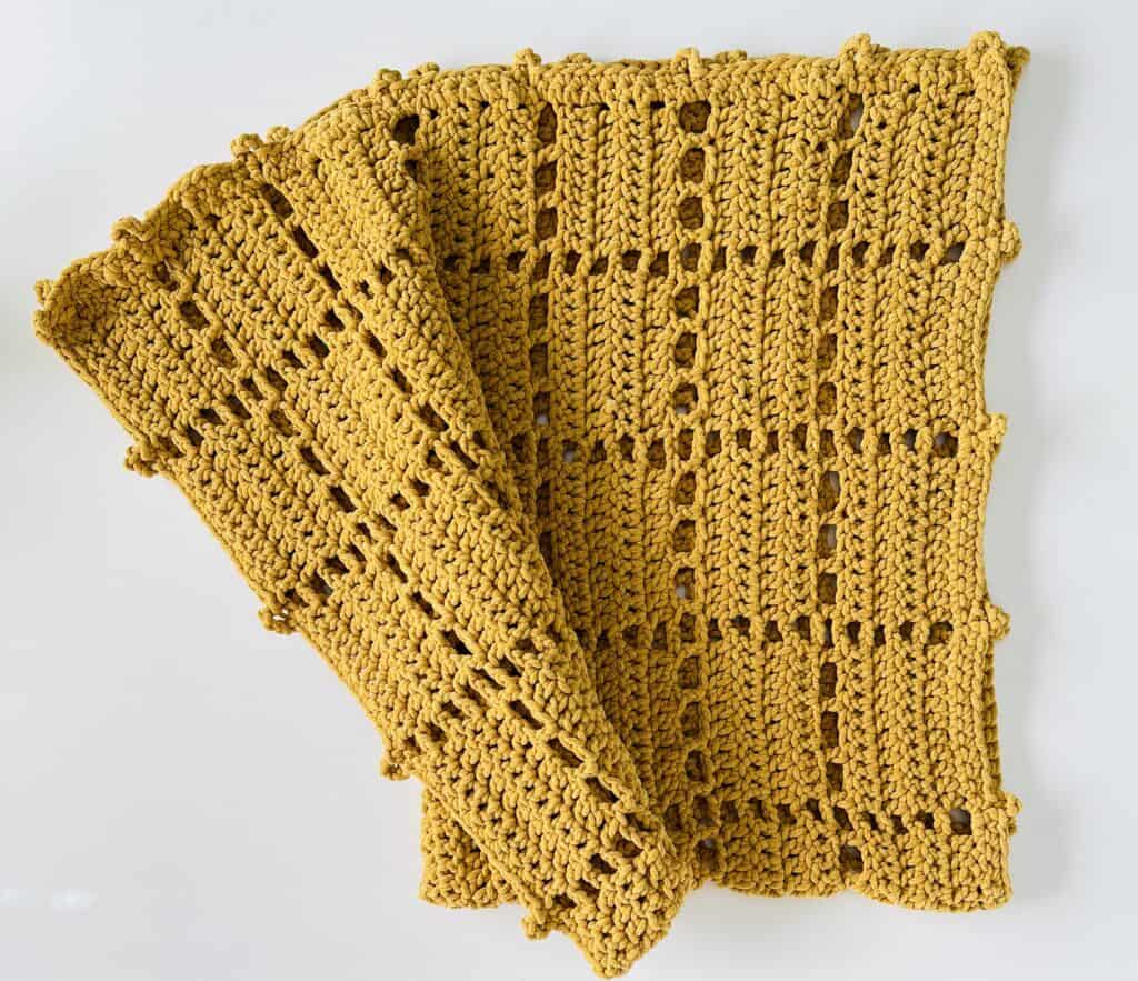 Crochet Forever Fleece Patchouli Throw - Daisy Farm Crafts