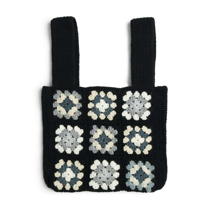 Image for Red Heart Crochet Granny Square Bag | Yarnspirations