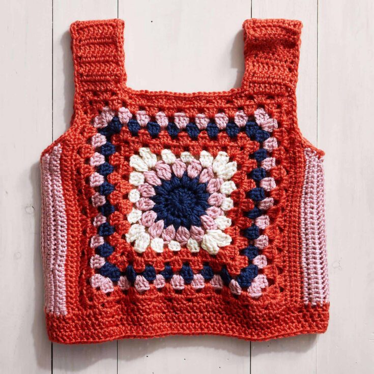 Image for Stitch Club Retro Granny Crochet Top + Tutorial