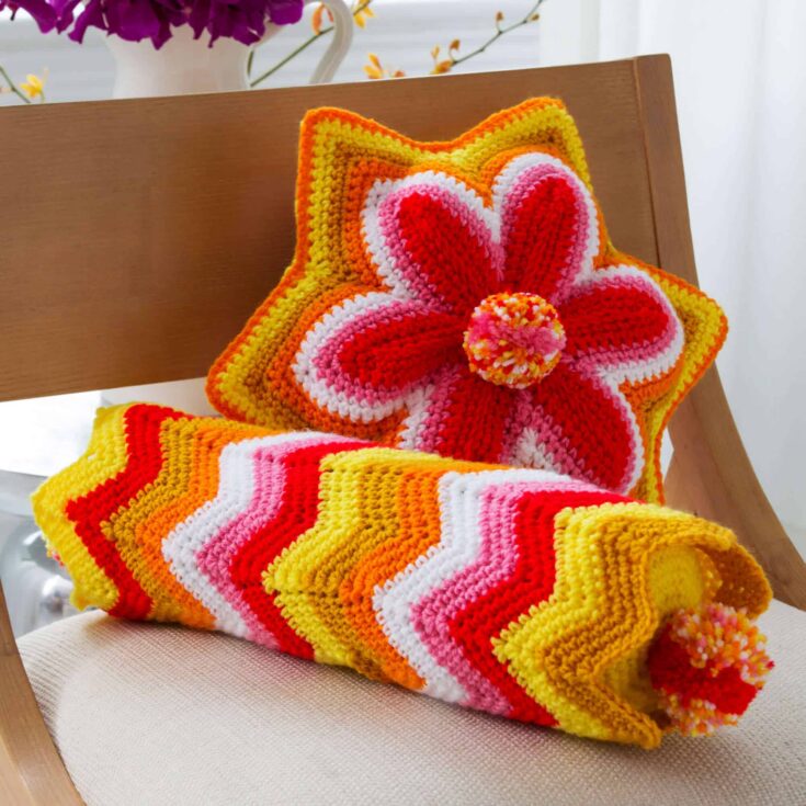 Image for Red Heart Brighter Days Pillows