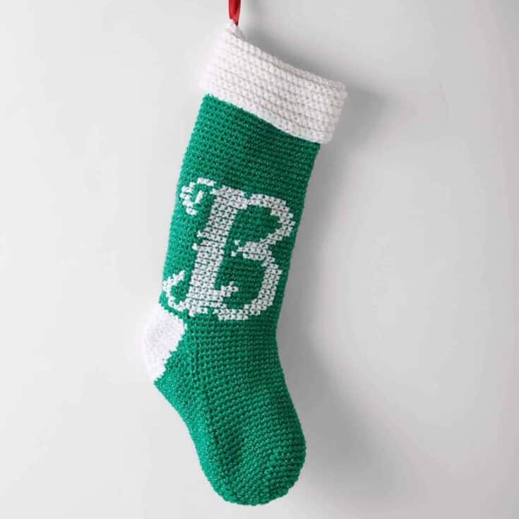 Image for Bernat Monogram Stocking | Yarnspirations