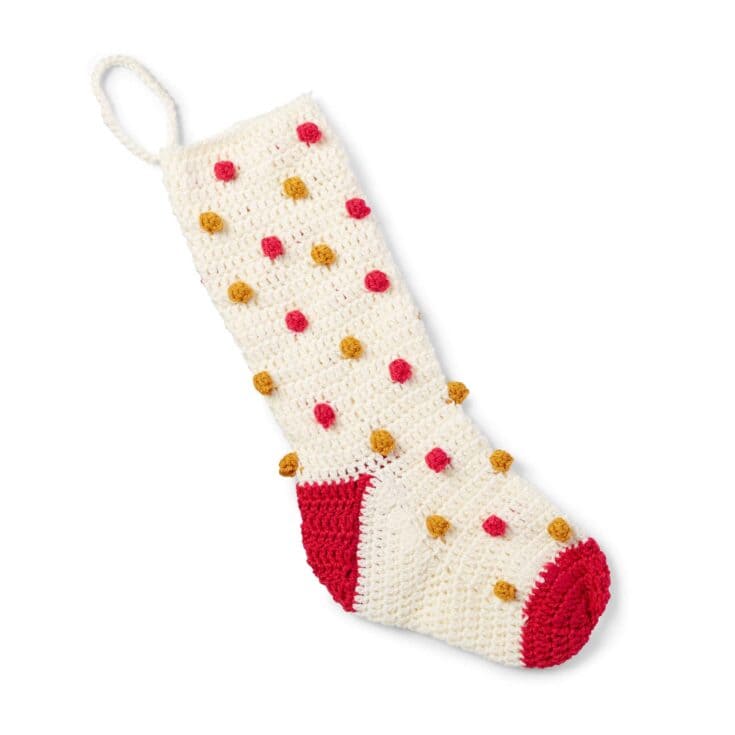 Image for Patons Crochet Bobble Stocking
