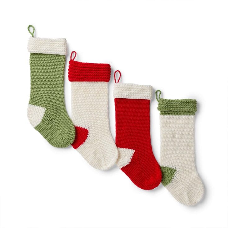 Image for Red Heart Holiday Crochet Stocking