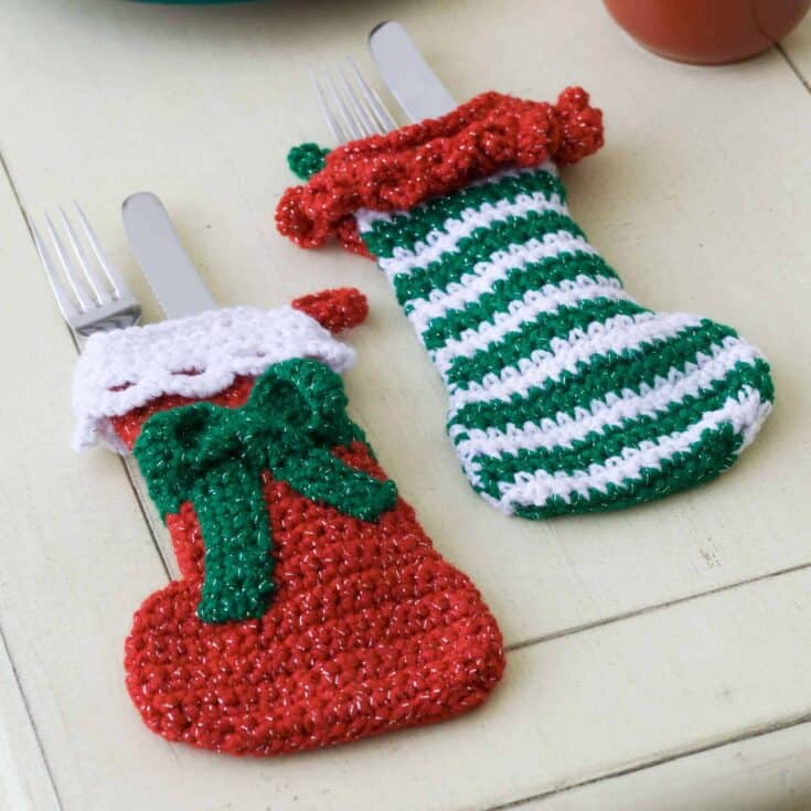 Image for Red Heart Elf Stockings | Yarnspirations