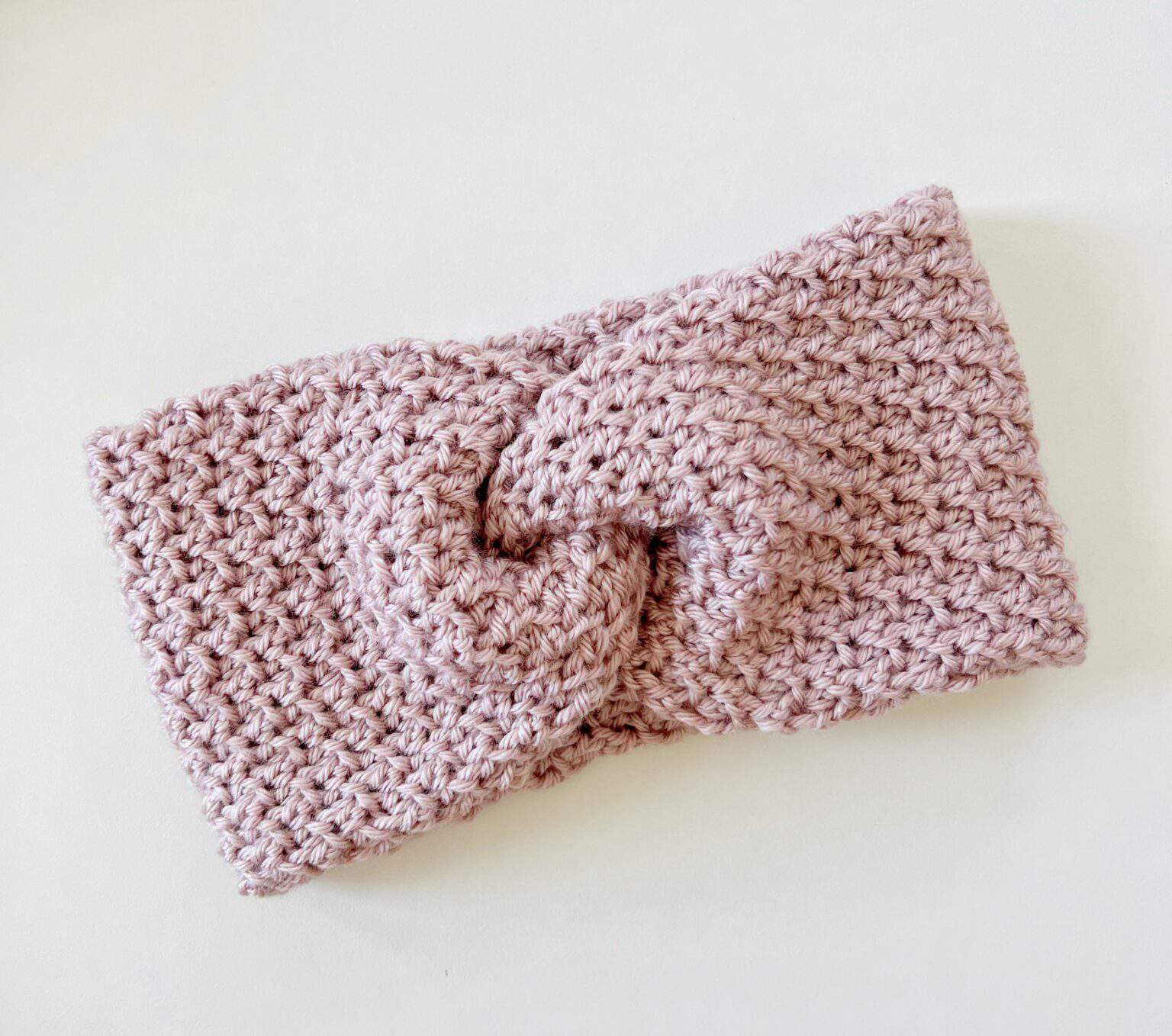 Crochet Mixed Loop Twist Headband - Daisy Farm Crafts