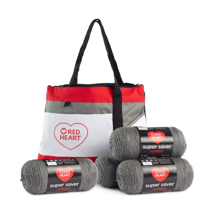 Image for Red Heart Super Saver Jumbo Value Pack with Tote bag