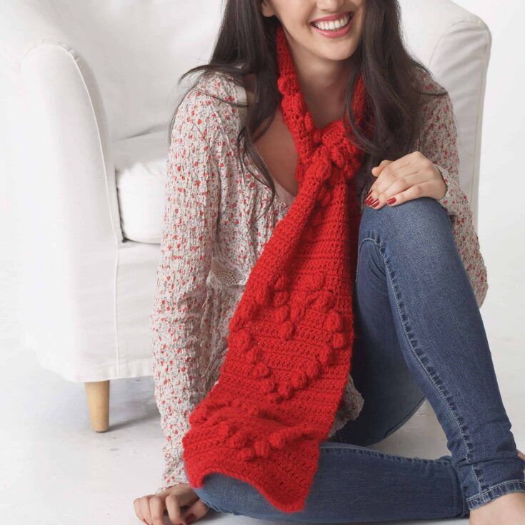 Image for Bernat Valentine Heart Scarf