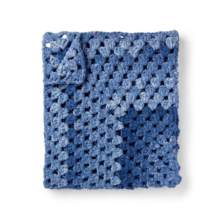 Image for Bernat Granny Rectangle Crochet Baby Blanket