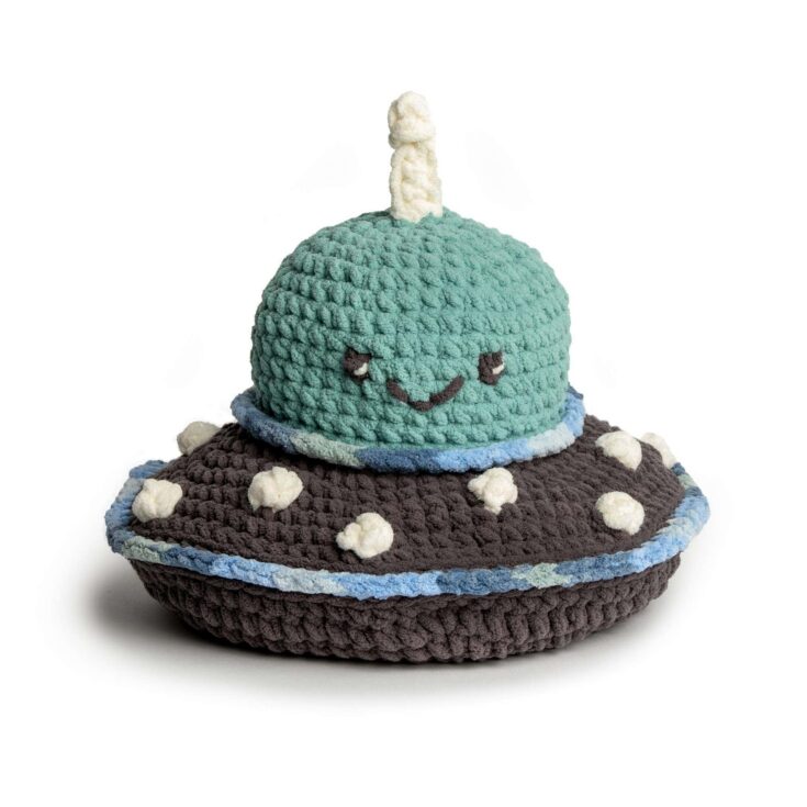Image for Bernat I Want To Believe Crochet Ufo Stuffie