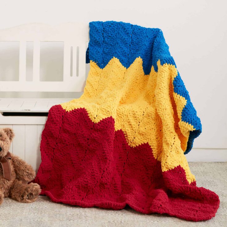 Image for Bernat 1-2-3 Crochet Blanket