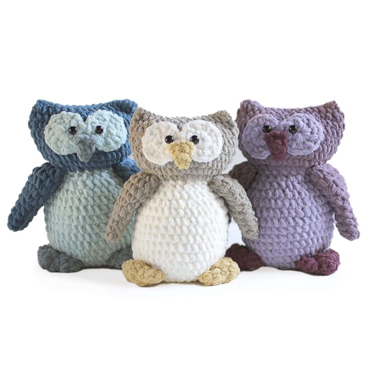 Image for Bernat Ollie O'Go Owl Toy Trio