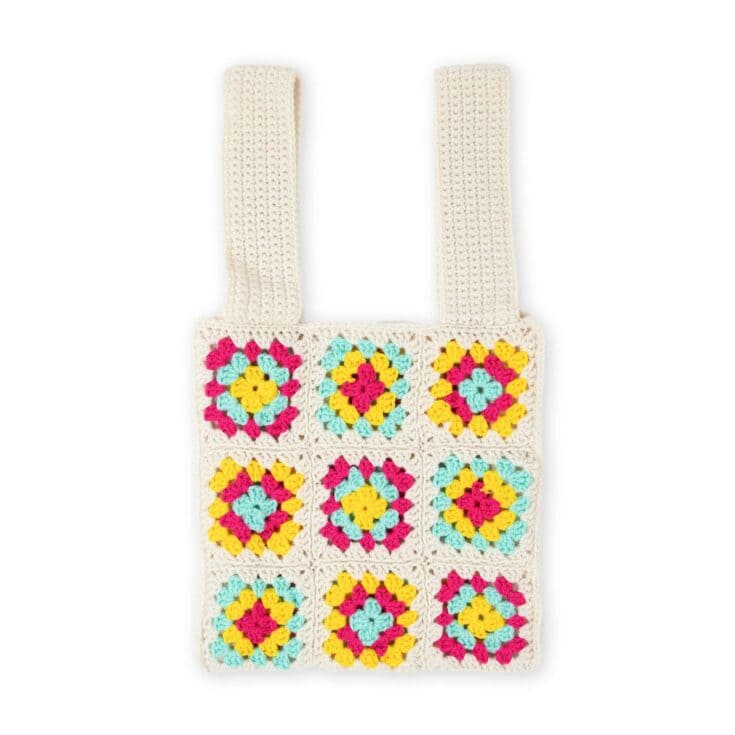 Image for Red Heart Granny Squares Galore Crochet Bag Pattern