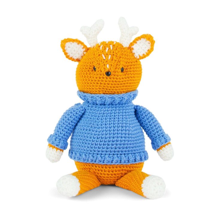 Image for Red Heart Danny The Deer Crochet Toy