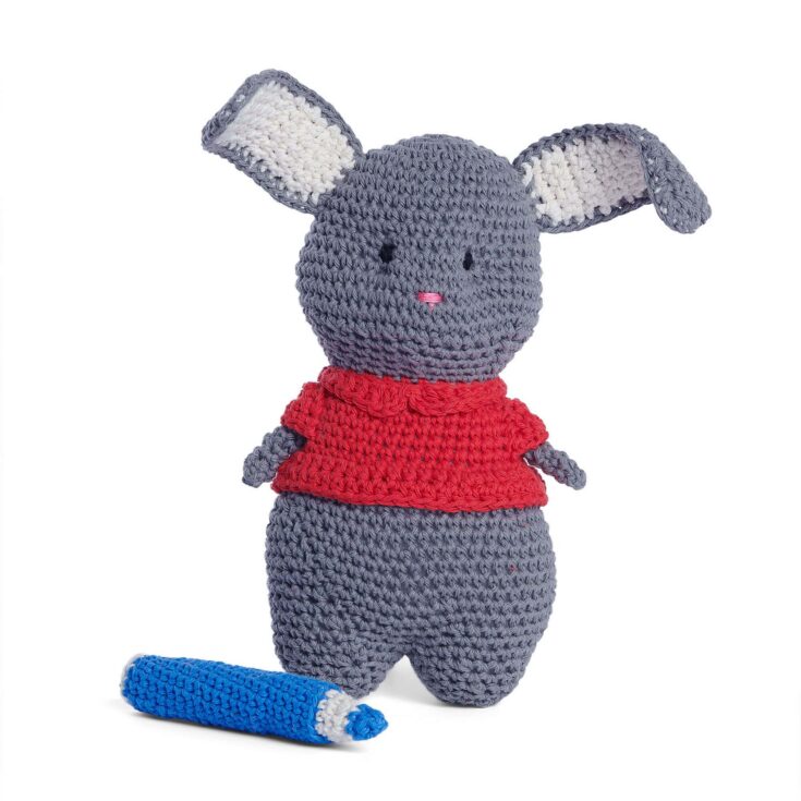 Image for Lily Ronnie The Rabbit Crochet Toy | Yarnspirations