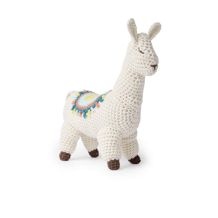 Image for Lily Sugar'n Cream Lluna the Llama Crochet Toy