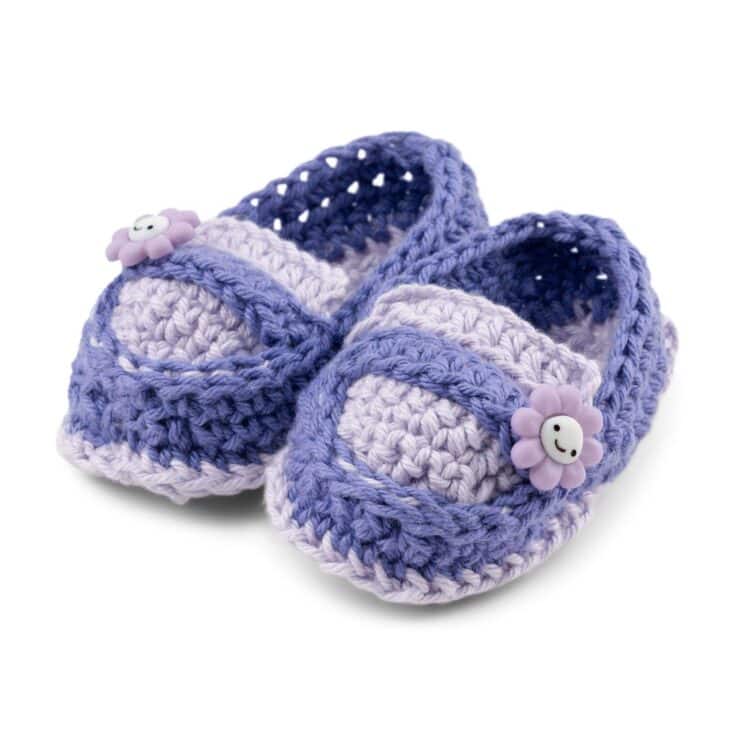 Image for Aunt Lydia's Baby Loafers | Yarnspirations