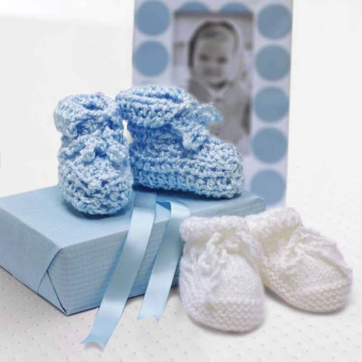 Image for Bernat Baby Shower Booties
