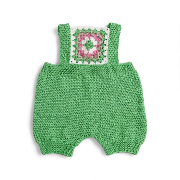 Image for Bernat Crochet Baby Romper | Yarnspirations
