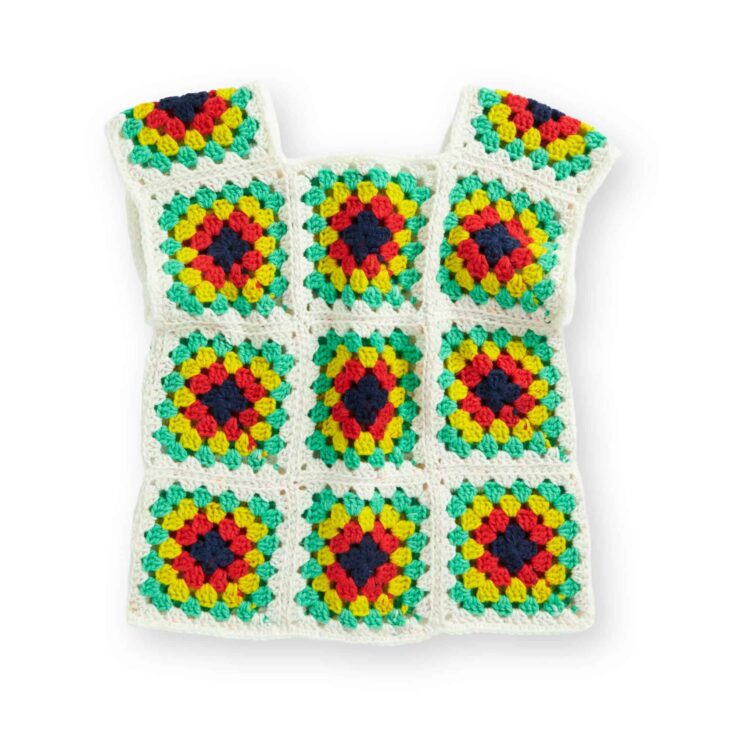 Image for Free Red Heart Best in Vest Crochet T-shirt Pattern