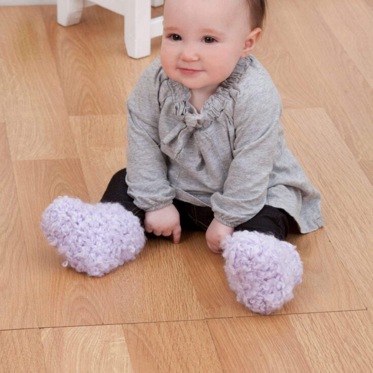 Image for Red Heart Cutie Booties | Yarnspirations