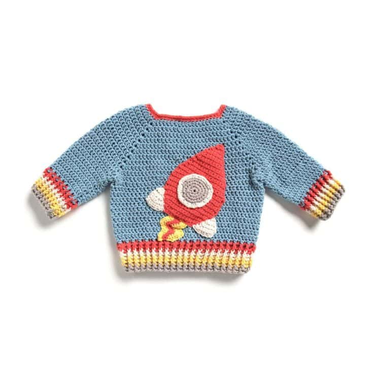 Image for Bernat Crochet Rocket Sweater