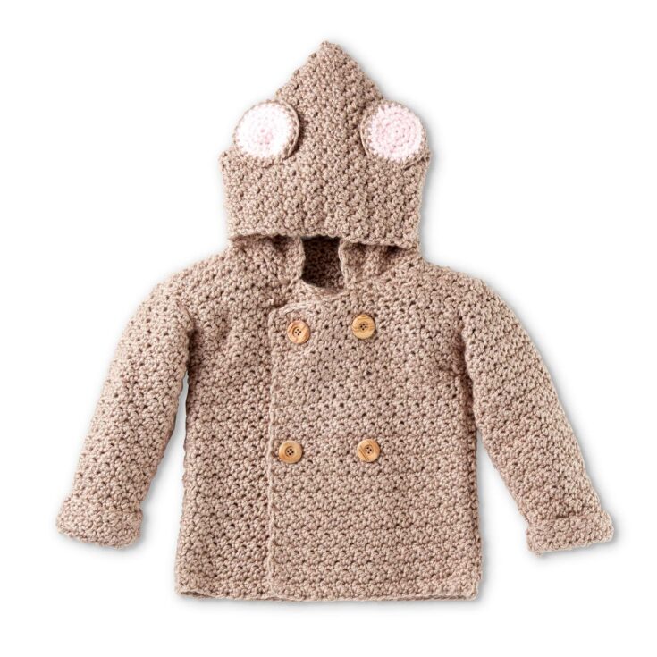 Image for Bernat Mousie Crochet Hoodie
