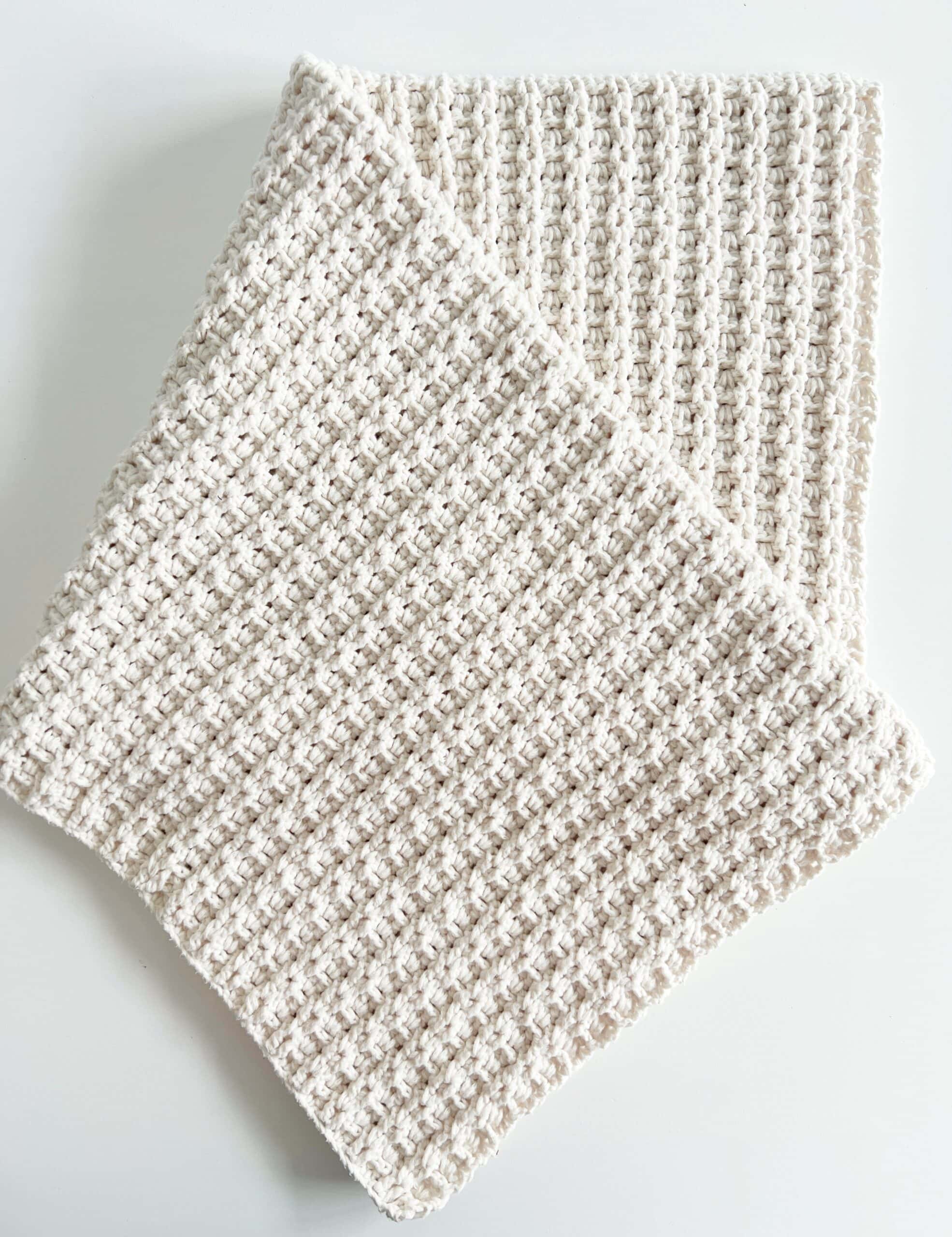 Crochet Ribbed V-Stitch Blanket in Bernat Bundle Up - Daisy Farm Crafts