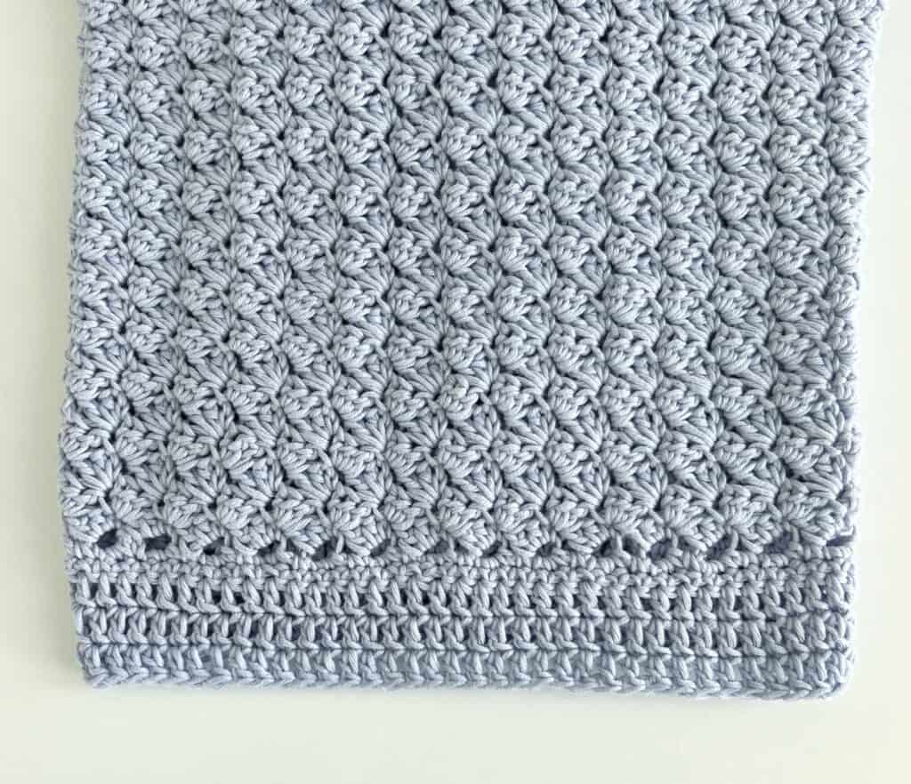 Simple Sedge Stitch Blanket