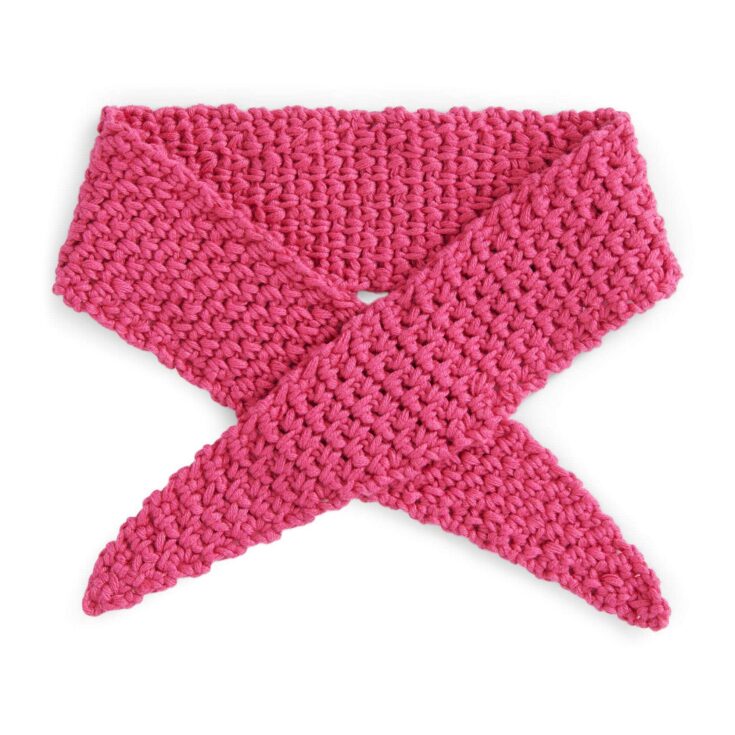 Image for Free Bernat Crochet Neckerchief Pattern