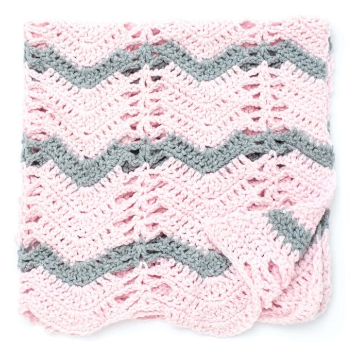 Image for Free Bernat Quick And Coziest Crochet Blanket Pattern